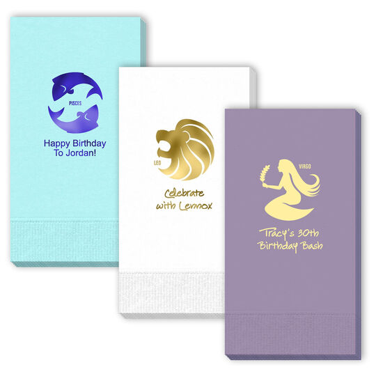 Pick Your Zodiac Guest Towels